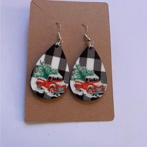 Handmade Christmas earrrings